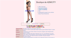 Desktop Screenshot of france.admcity.com